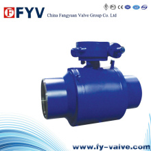 ANSI Full Welded Ball Valve (Gear Operated)